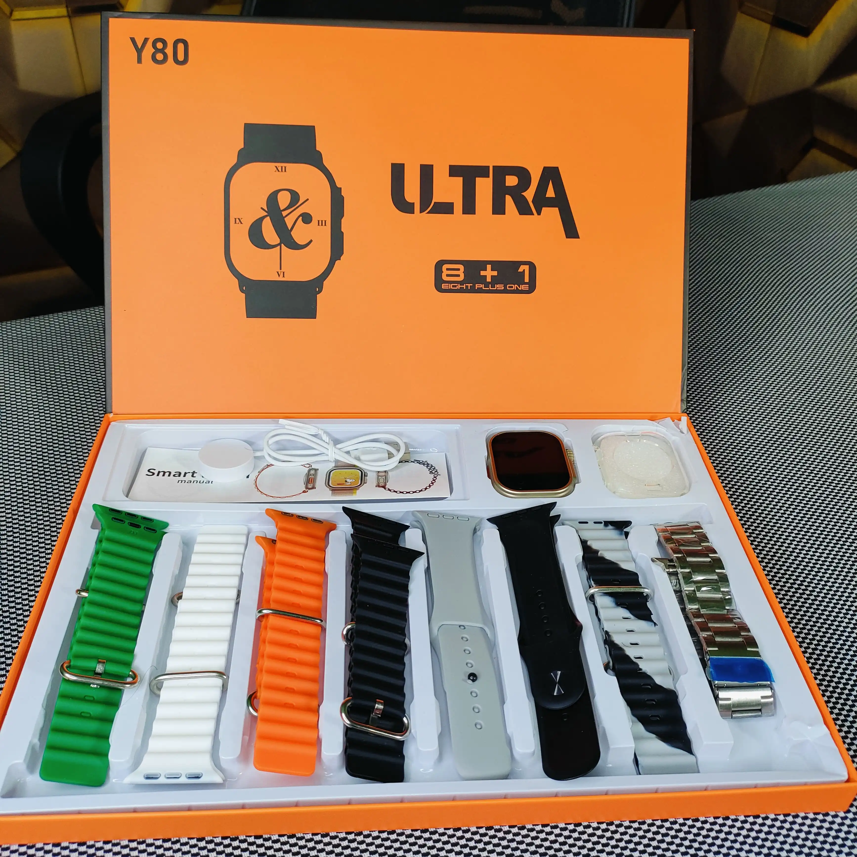 8 in 1 Ultra  Sports Version Smart Watch