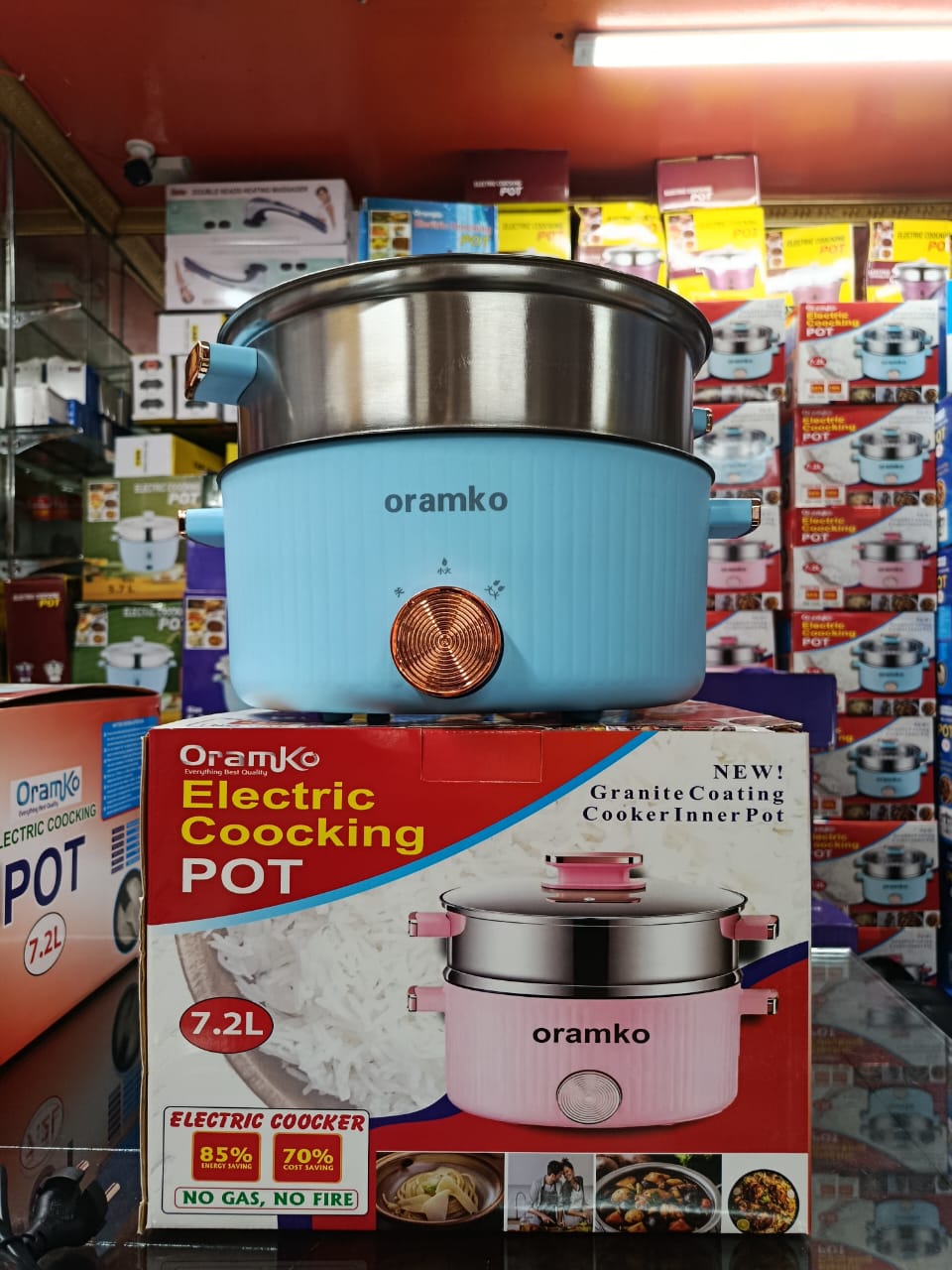 7.2L Ormko Electric Coocking Pot