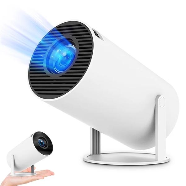 HY300 4K Android 11 Dual Wifi6 120ANSI Home Cinema Outdoor Portable Projetor