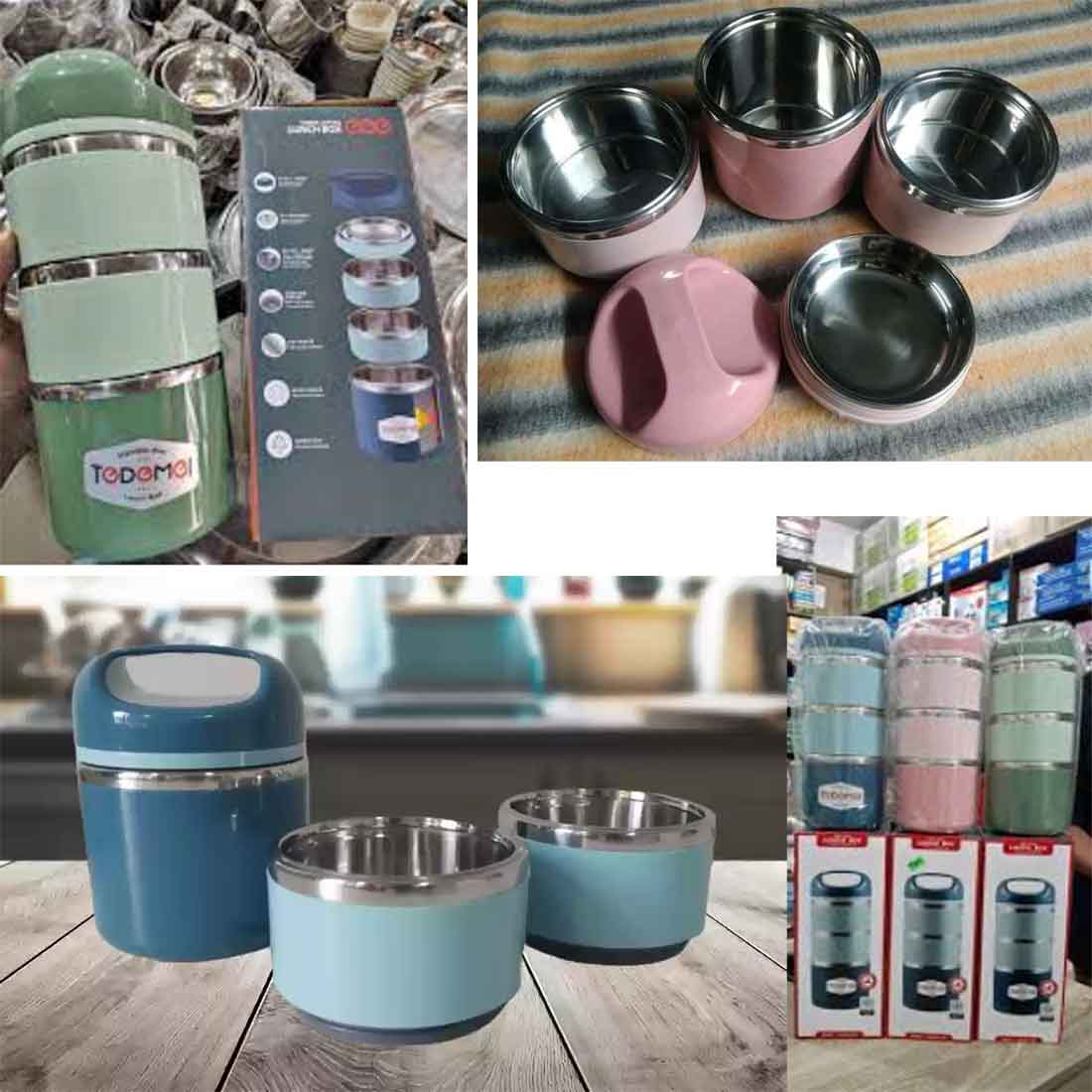 Three Layer Lunch Box