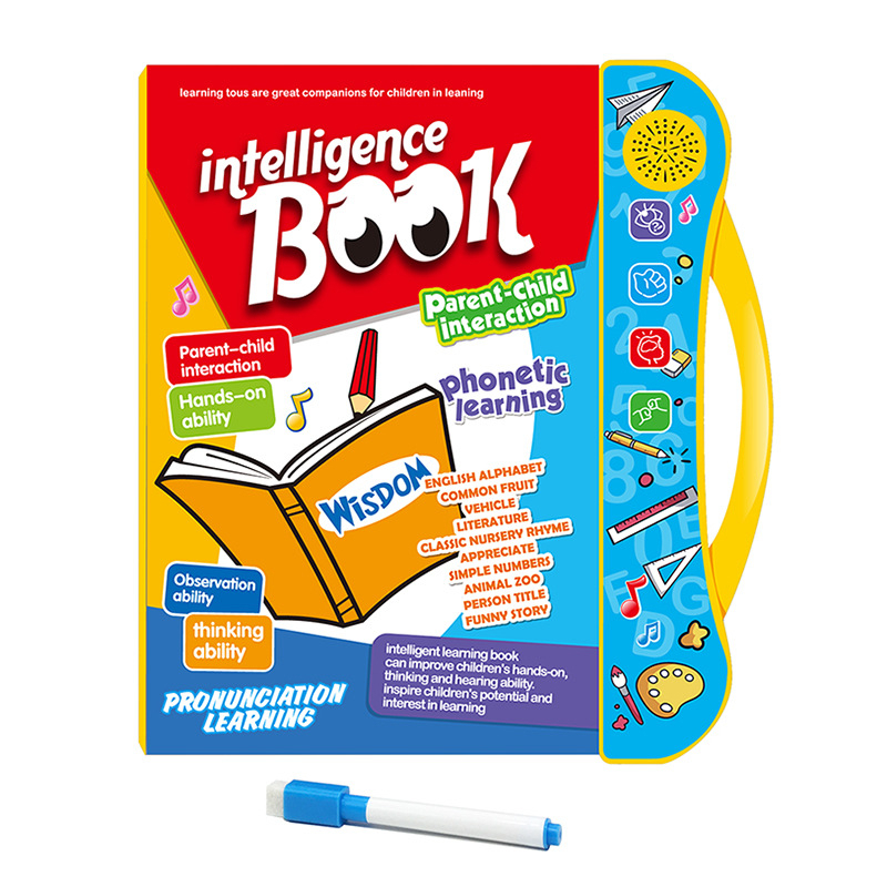 Digital Study Book – Intelligence Learning Book Toys  with 8.5 inch baby Tab