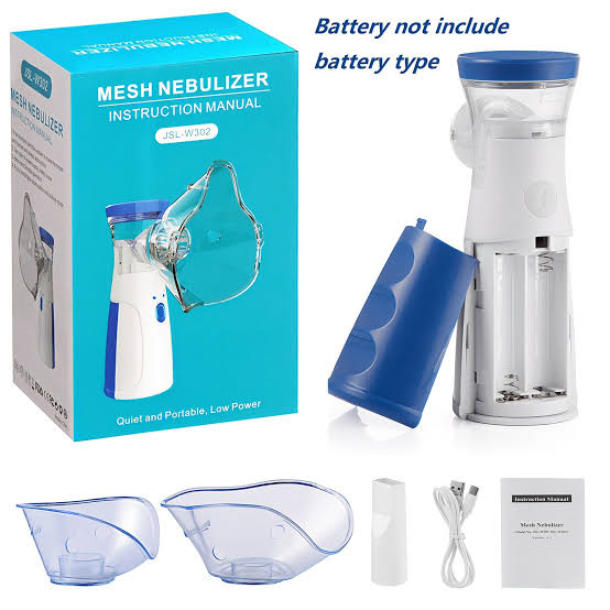 3 in 1 Portable Nebulizer Machine Combo Package